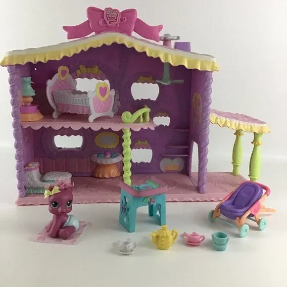 My Little Pony Newborn Cuties Playhouse Nursery Playset Figures Hasbro MLP Toy - Picture 2 of 14